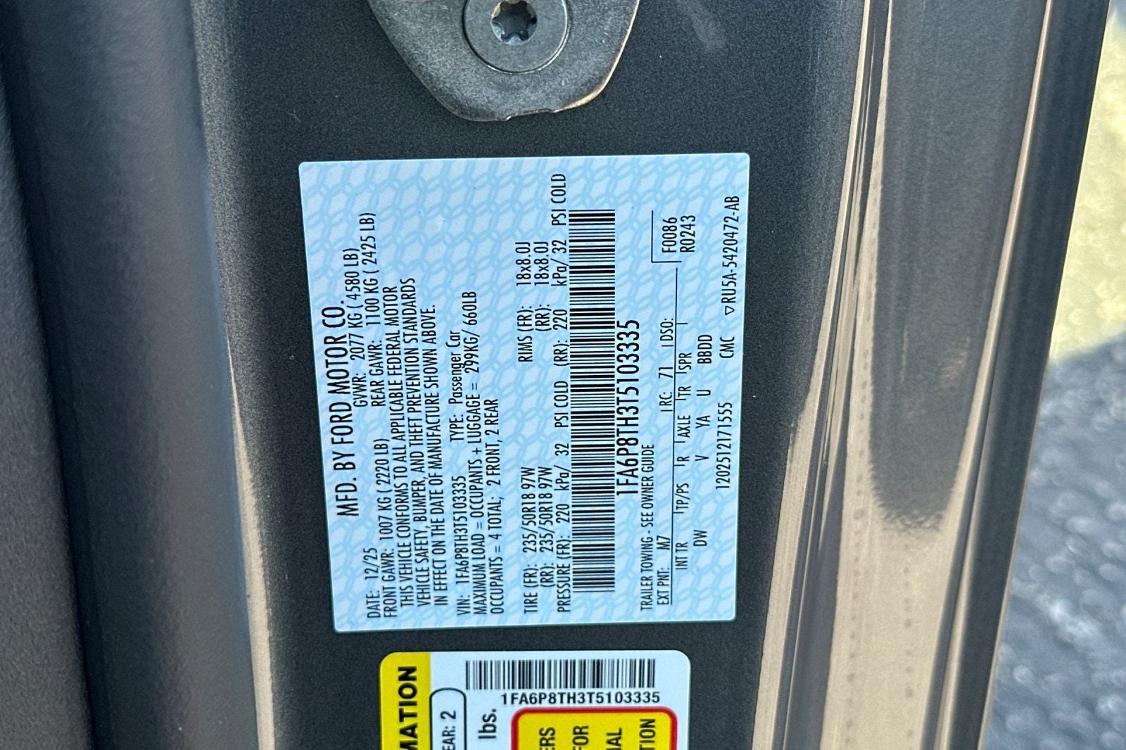 2026 Ford Mustang EcoBoost