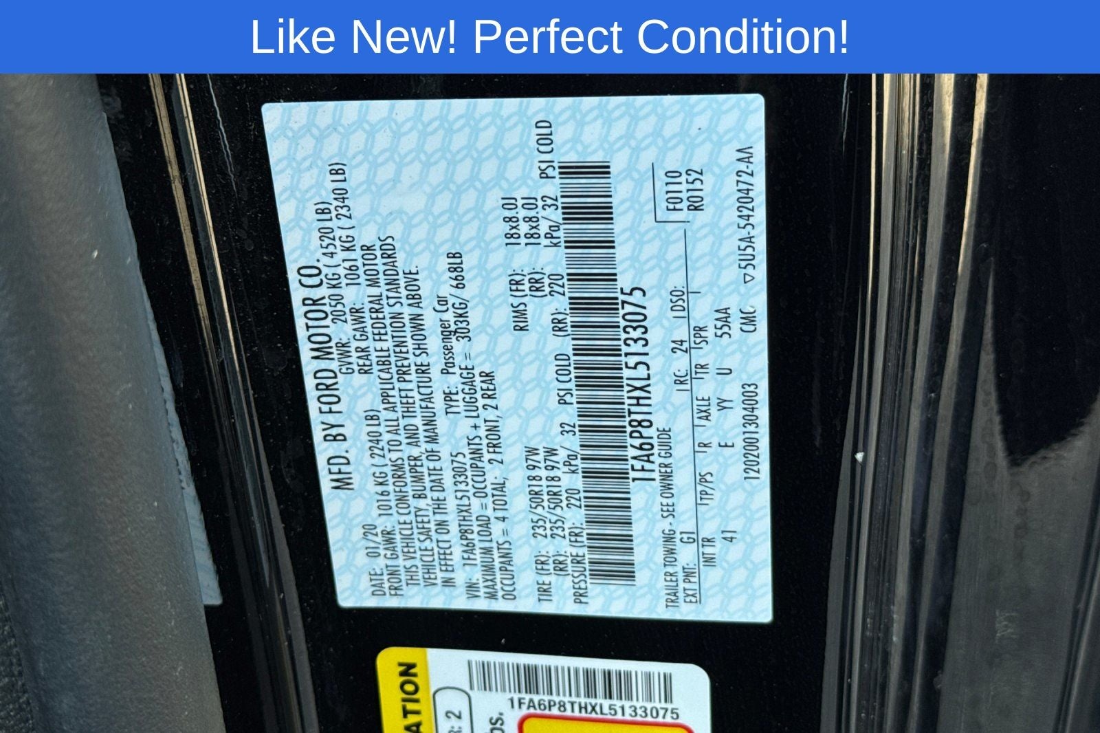 2020 Ford Mustang EcoBoost Premium