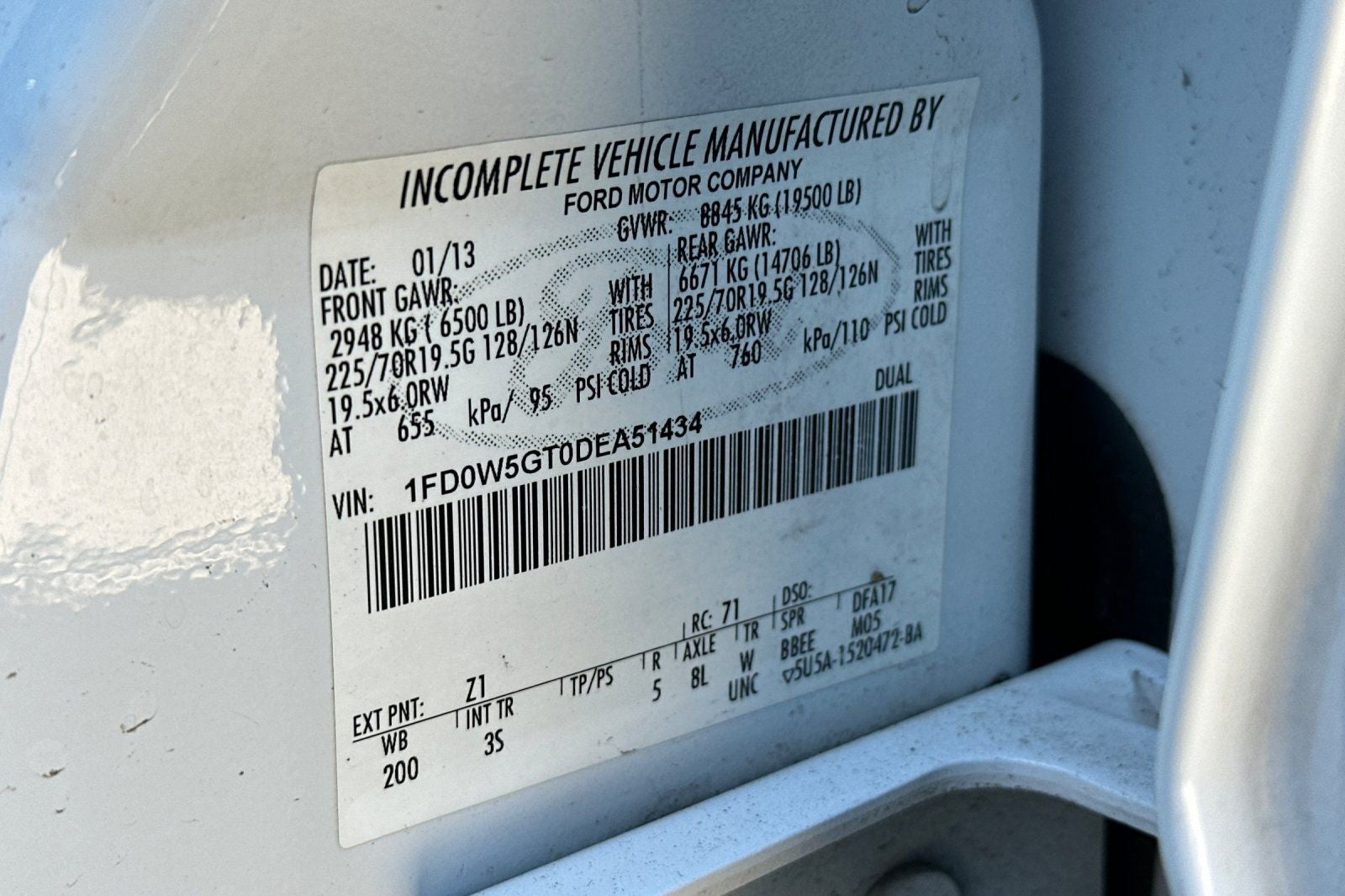 2013 Ford F-550SD XLT DRW