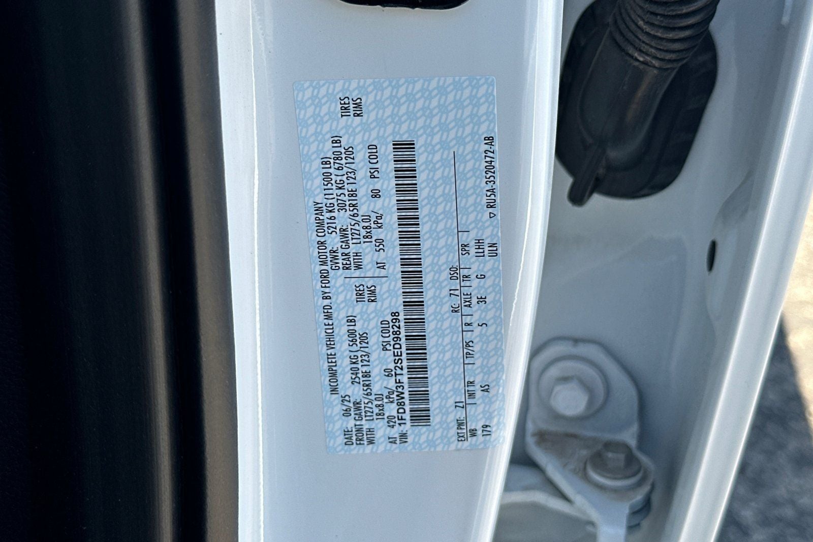 2025 Ford F-350SD XL 179 WB