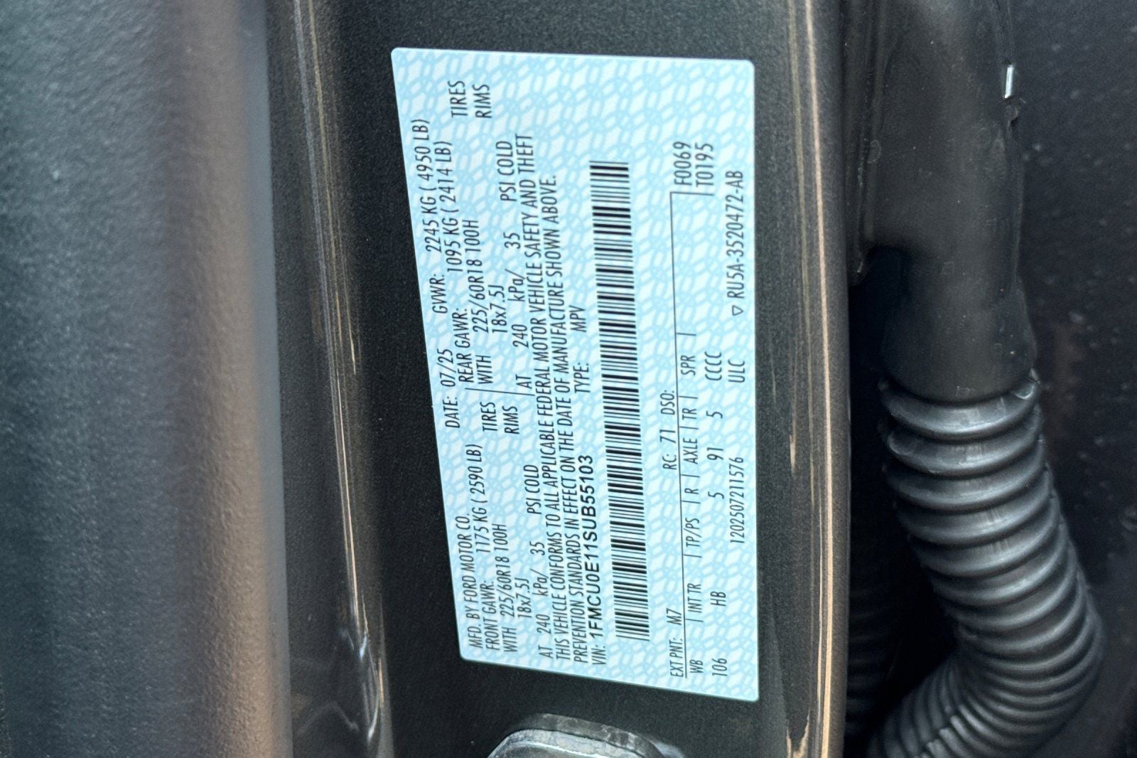 2025 Ford Escape Plug-In Hybrid Base