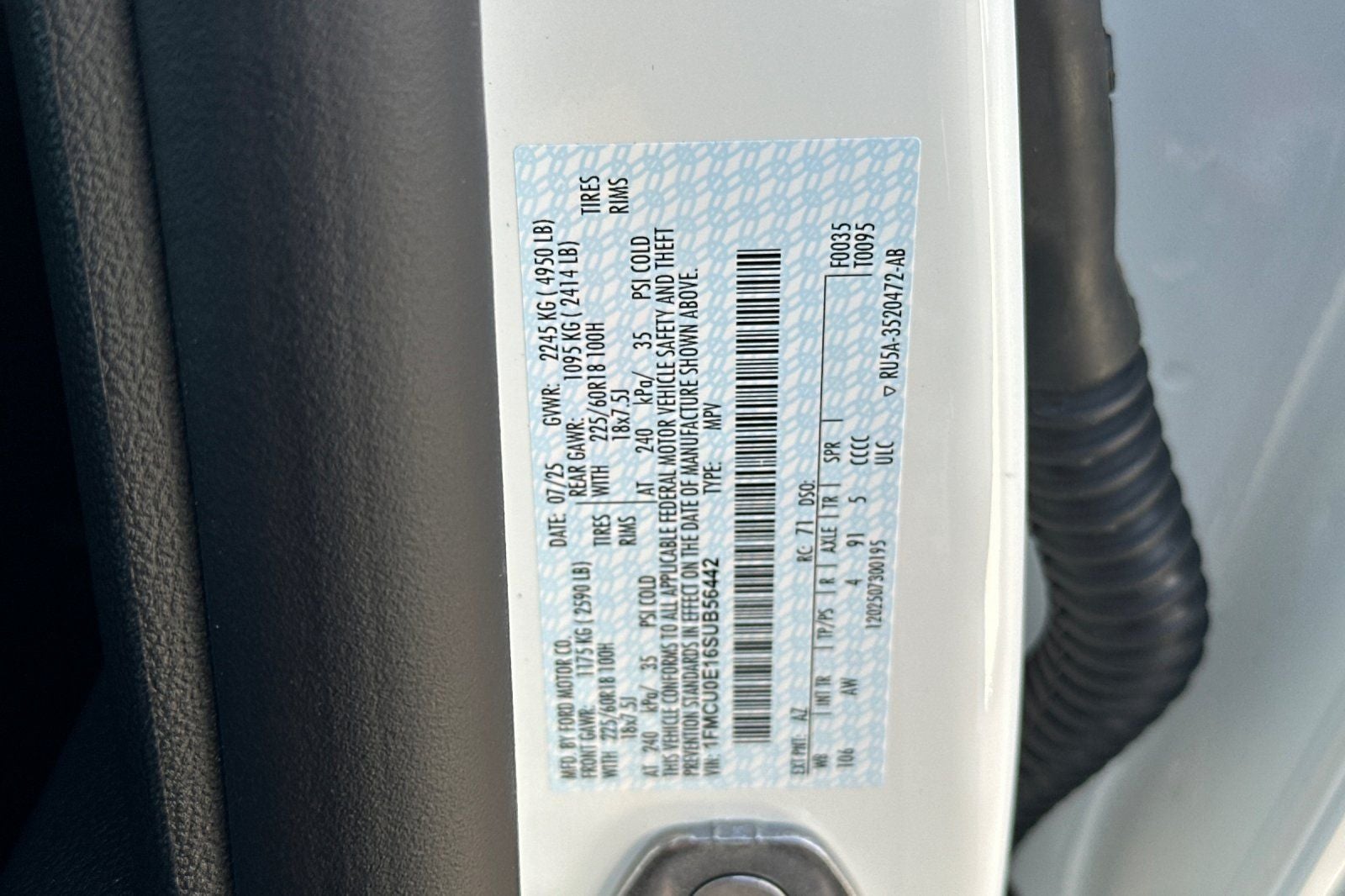 2025 Ford Escape Plug-In Hybrid Base