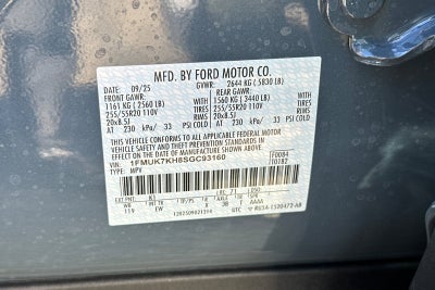 2025 Ford Explorer ST-Line