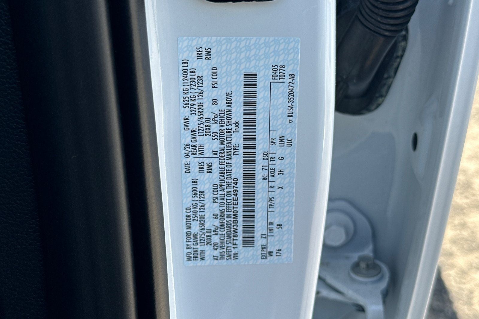 2026 Ford F-350SD Lariat