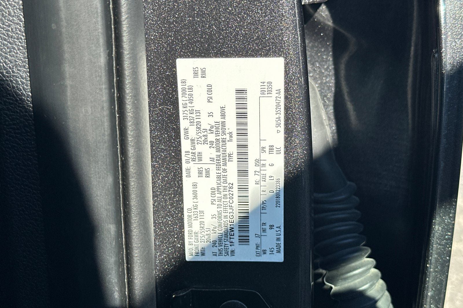 2018 Ford F-150 Platinum