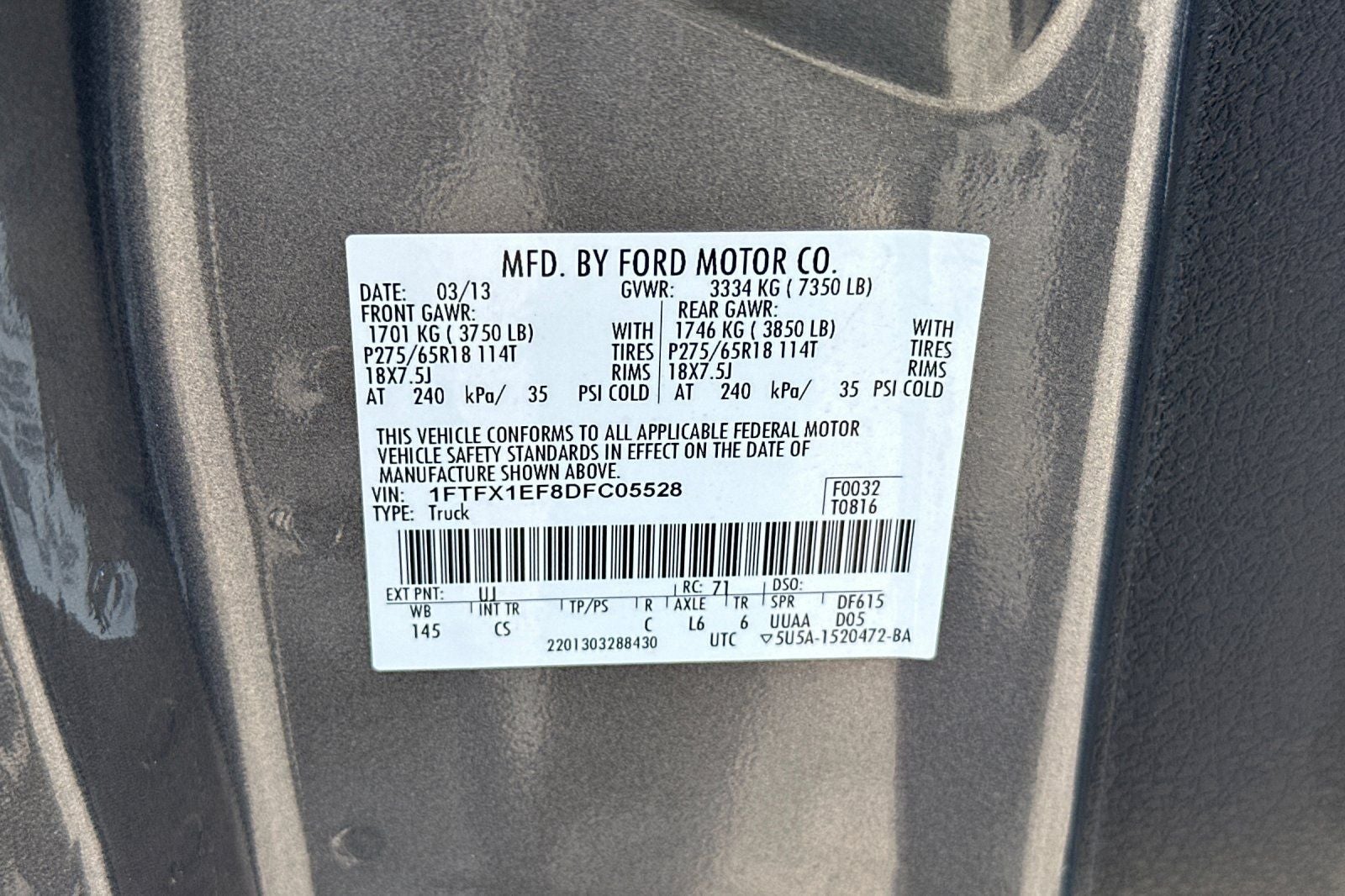 2013 Ford F-150 STX
