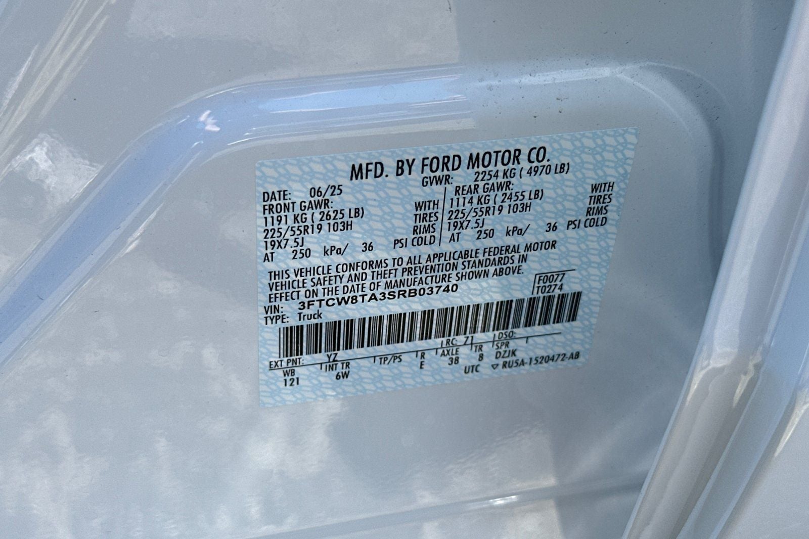 2025 Ford Maverick Lobo Standard