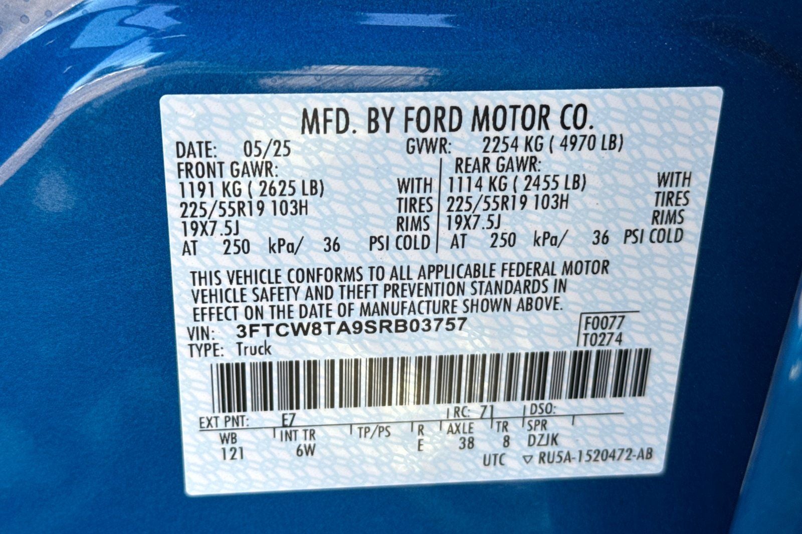 2025 Ford Maverick Lobo Standard