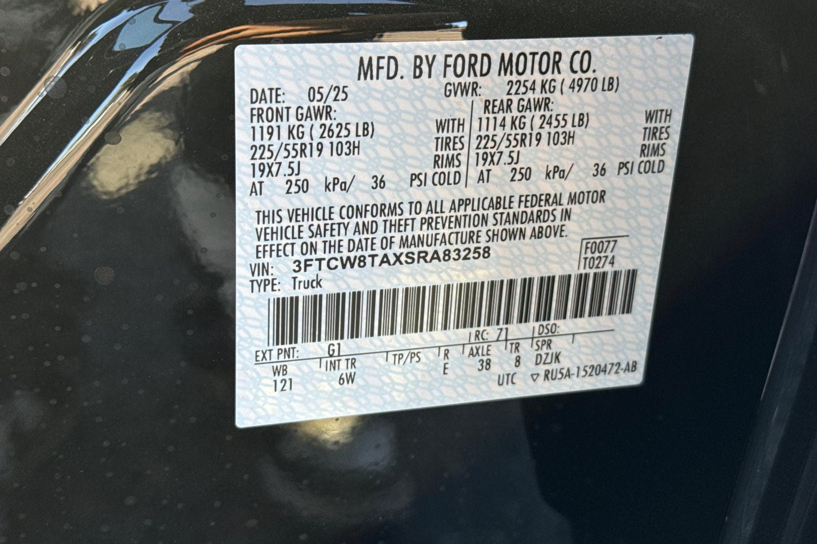 2025 Ford Maverick Lobo Standard