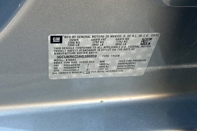 2017 Chevrolet Silverado 1500 LT LT2