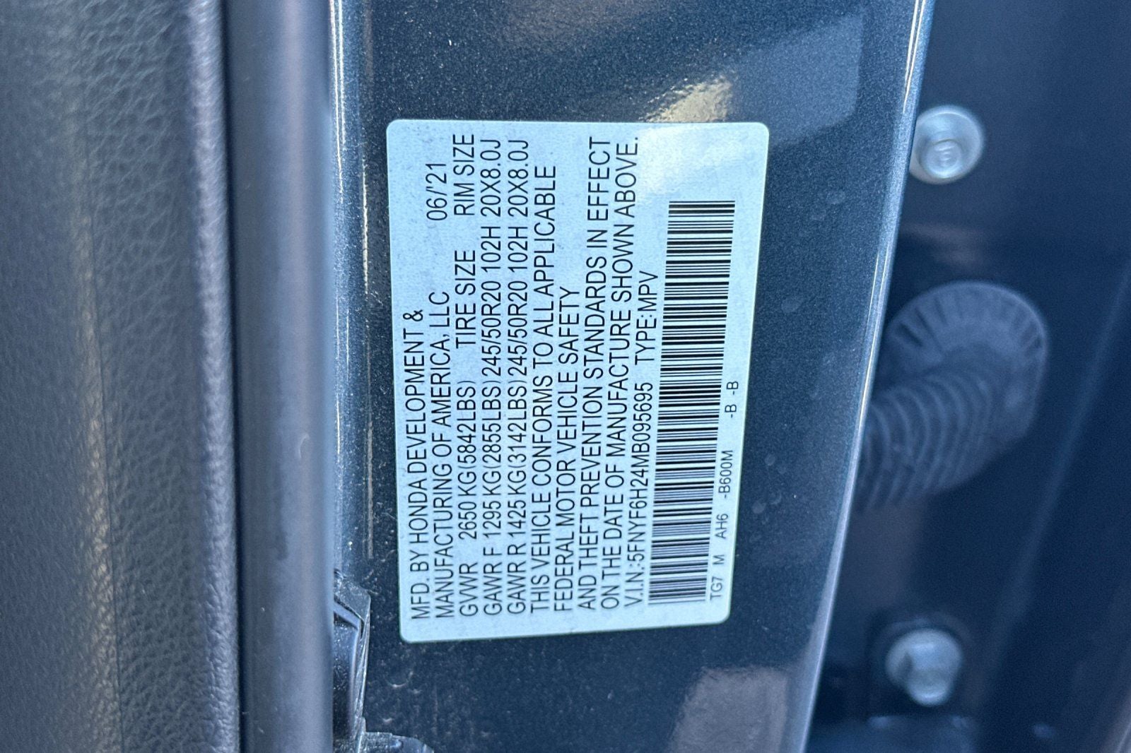 2021 Honda Pilot Special Edition