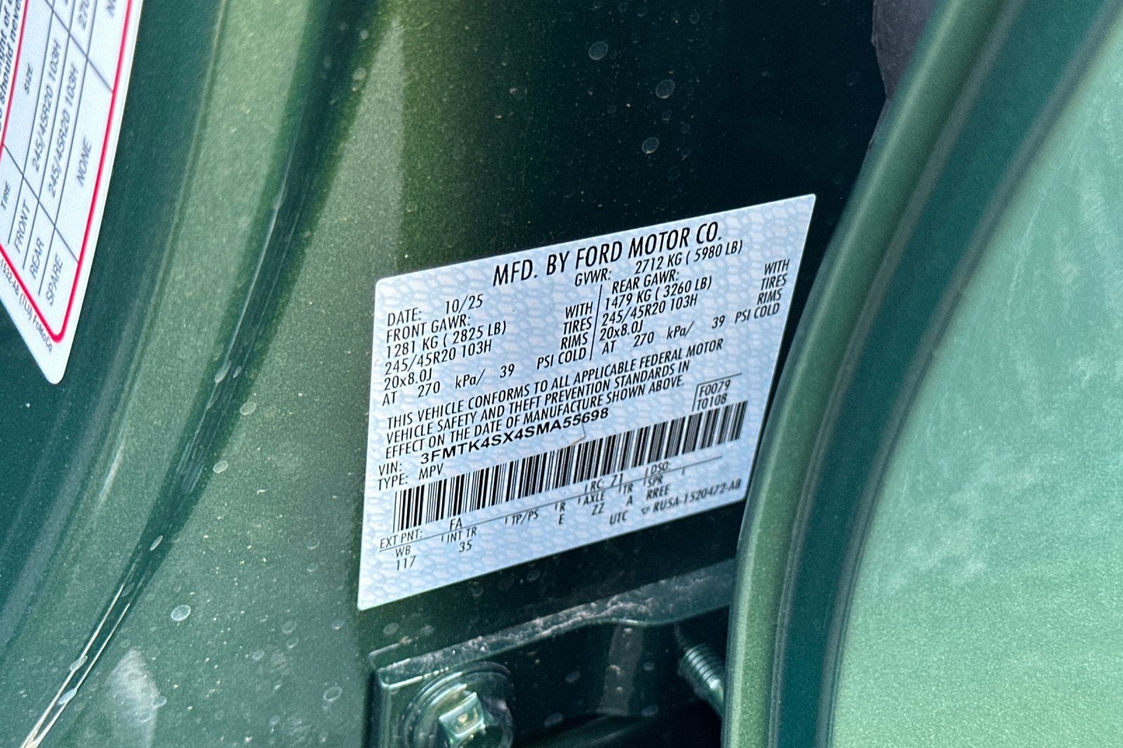 2025 Ford Mustang Mach-E GT